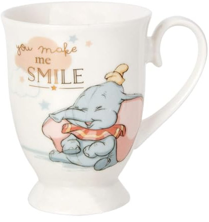 Taza de Disney con diseño de Dumbo, en caja de regalo