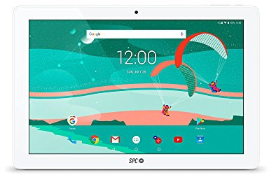 SPC Gravity - Tablet 4G con pantalla IPS HD 10.1 pulgadas, memoria interna 16GB, RAM 2GB, WiFi y Bluetooth – Color Blanca