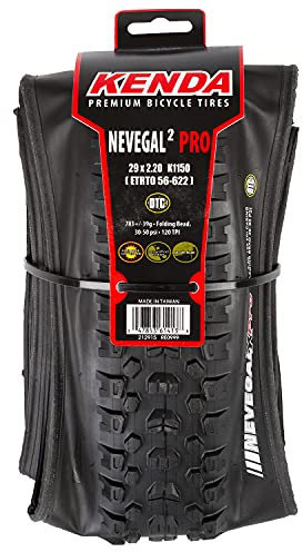 KENDA Nevegal 2 Pro, Pneumatici Unisex-Adulto, Nero, 27.5 X 2.40, Noir