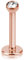 viva-adorno® 1 Stück Lippenpiercing Piercing Micro Stecker Zirkonia Innengewinde Größen Z399, Rosegold 6mm