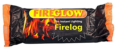 FIREGLOW The Instant Lighting Firelog 700g Burns for up to 90 Minutes (30 x Logs)
