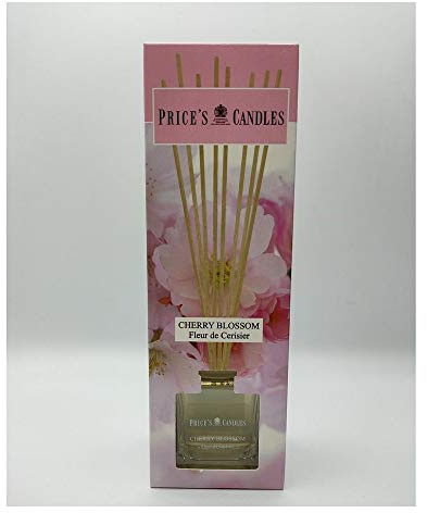Prices Candles Duft-Diffuser für Ambiente, Glas, 8 Stäbe, Verschiedene Duftnoten, 100 ml, Dauer-Fino mit 4 Wochen, Realitätsmarke Made in Italy