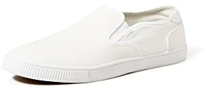 TOMS Men's Baja Sneaker, White, 13 UK