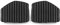 pedale berlingo + Kupplungsgummi, 1 Paar Kupplungsbremspedal-Gummiabdeckung für 1007 207 208 301 C3 C4 C5 C6 C8