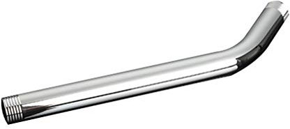 TOPBATHY Stainless Steel Curved Forward 24cm Universal Handheld Shower Replacement Shower Extension Shower Arm Bath Accessory