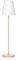 Lola Slim Sonnenschirm, wiederaufladbar, Höhe 120 cm, Rotgold