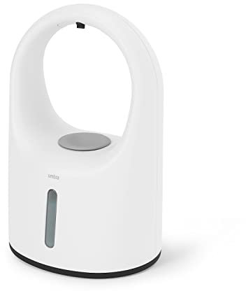Umbra Rain 414ml Automatischer Bewegungssensor, Touchless Seifenspender mit Infrarot Sensor für Flüssigseife und Handdesinfektionsmittel, Weiss, 414 ml