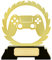 Druckspezialist Pokal Trophäe Serie Mignon E-Sport Game Controller Metall mit Gravur