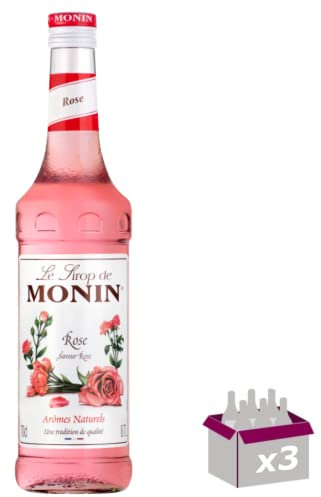 Lot de 3 Sirop - Rose - 70cL