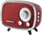 Crosley Rondo Retro Bluetooth Speaker - Portable Bluetooth Speaker wireless, Rechargeable Battery, 3W Home, Outdoor Speaker, 27H Music Playtime, Microphone, Hands Free Calling, USB and Micro SD ports