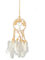 TRINTURA Traumfänger klein Weiss Baum des Lebens 6cm beige Dreamcatcher Tree of Life Auto car Kinder Boho Dreamcatcher handgemacht, Feder Wandbehang Traumfänger Quasten Dekoration Ornament