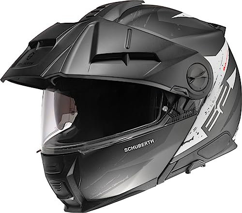 SCHUBERTH HELMET E2 ECE DEKOR EXPLORER ANTHRACITE 57 (M)