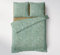 Bettwaesche-mit-Stil Mako Satin Bettwäsche orientalische Ornamente Mint/Gold (Garnitur 135x200 + 80x80)