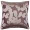 The HomeCentric Dekorativ Lila Kissen Überzüge, 2 Stück, 45x45 cm Jacquard Kissen, Kissenhülle mit Blumen, Blumen Kissen, Zeitgenössisch Kissen Überzüge - Eternal Bloom