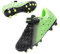 Fußballschuhe Kinder FG/AG Fussballschuhe Footballschuhe Jungen Mädchen Kids Kunstrasen Trainingsschuhe Soccer Schuhe Sportschueh Teens draußen Hallenfußball Indoor Outdoor Unisex Schwarz grün EU31