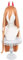 Anime Cosplay Wig Power with Horns Long Orange Halloween Costume Cosplay Wig,For Christmas Carnival Party