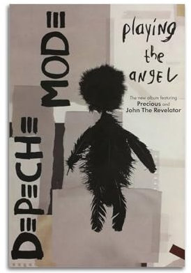 Szzmyo Depeche Mode Playing The Angel Poster, dekoratives Gemälde, modern, ästhetisch, Leinwandposter, Schlafzimmer, Kunst, Wohnzimmer, Dekoration, Poster, 30 x 45 cm, ungerahmter Stil