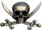 Broche gothique Sxett en forme de tête de mort - Noire - Accessoire de mode rétro pour vêtements - Cadeau d'Halloween