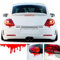 Qeortohers Lustiger roter Bluttropfen-Auto-Aufkleber, Halloween-Thema, selbstklebend, Bluttropfen, Zombie-Aufkleber, für Computer, LKW, Sport, Auto, Motorrad, Dekoration