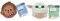 Disney - 2er-Pack - Quietschendes Plüsch - Hundespielzeug - Stil 2