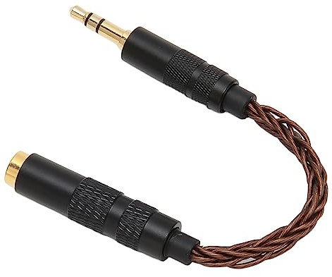 4.4mm to 3.5mm Adapter Cable Headphone Adapter Cable Headphone Adapter Cable 4.4mm Balanced Male to 3.5mm Stereo Female Cable