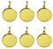 Lurrose 20St DIY Anhängerhalter Reize Schmuckständer vergoldete Kette Perlen für Schmuck Anhänger für Armbänder für freundinen Schmuckanhänger Anhänger Tabletts Basen Golden