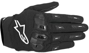 Alpinestars Sp X 5 Air Motorrad Handschuhe, schwarz/weiß, L | Atmungsaktiv