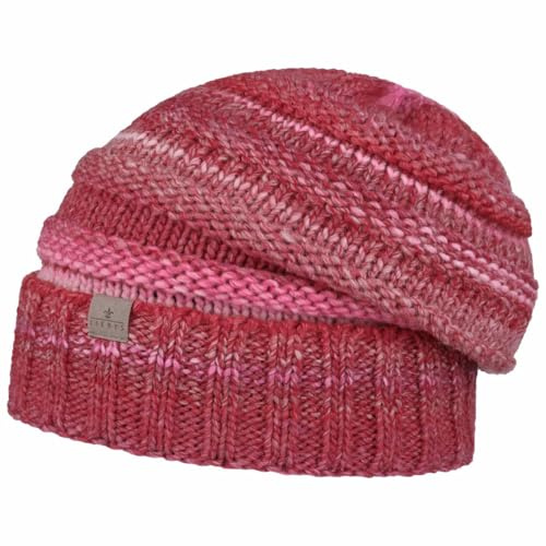 LIERYS Bernardo Oversize Umschlagmütze Winter-Beanie Fleece Schurwollgemisch Unisex Made in Germany Herbst Winter