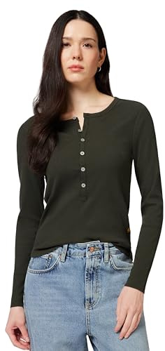 G-Star Damen Henley Slim T Ls Wmn T-Shirt (1er Pack)