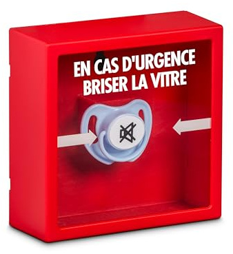 Froster Baby Emergency Frame, pour Kit de Survie Futur Papa, Future Maman | En cas d'urgence briser la vitre, Cadeaux pour Futurs Parents, Baby Shower Cadeau, In Case of Emergency Break Glass