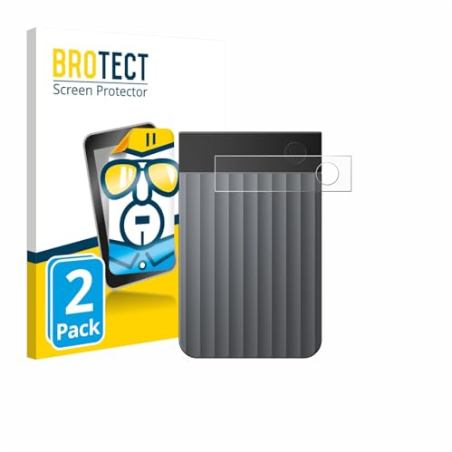 BROTECT Schutzfolie für PLAUD Note Pro | 2 Stück Transparenter Displayschutz Made in Germany Klare Displayschutz-Folie Clear Einfache Montage Case-Friendly