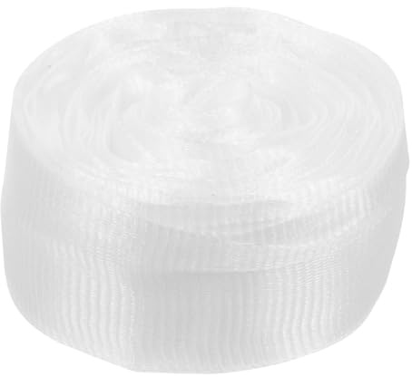 Générique Cache-Pot en Filet Élastique Blanc pour Orchidées, Housse Respirante et Protectrice pour Jardinière, Accessoire pour Usage Quotidien la Maison