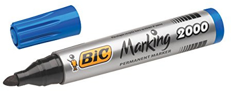 Bic Permanent Marker 2000 Rundspitze blau/820914