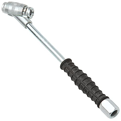 PCL CO3A03 Twin Clip On Tyre Valve Connector with Open End - Tyre Inflator Forecourt Car, Van Truck