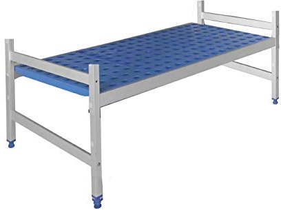 Lacor 55404 - Einzelbank 250x385x1147 mm Profi-Küche Qualität | Langlebiges Profi-Utensil; entwickelt für optimale Leistung und schnelle, unkomplizierte Reinigung in der Spülmaschine