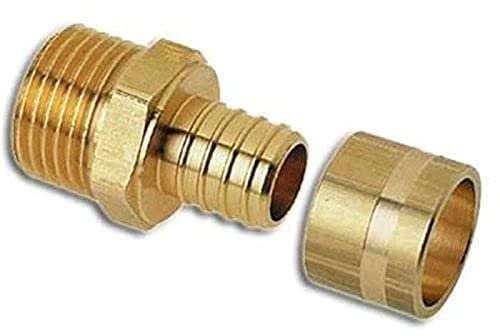 Raccord PER à Glissement Mâle Fixe, Diamètre 16, 20/27 (3/4)