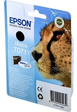 Epson Original T0711 Black Ink Cartridge