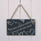 'All you need is LOVE Love is all you need' Slate Hanging Sign - a great present for your loved one for Valentines day