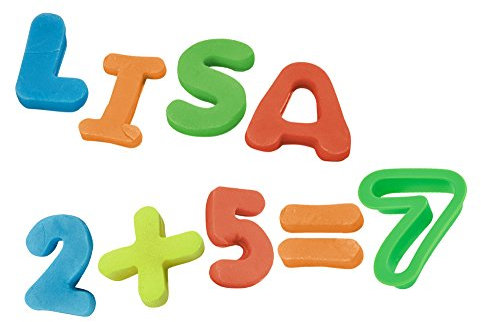 Simba 106325377 - Art und Fun Knetset, ABC und Zahlen, Mehrfarbig