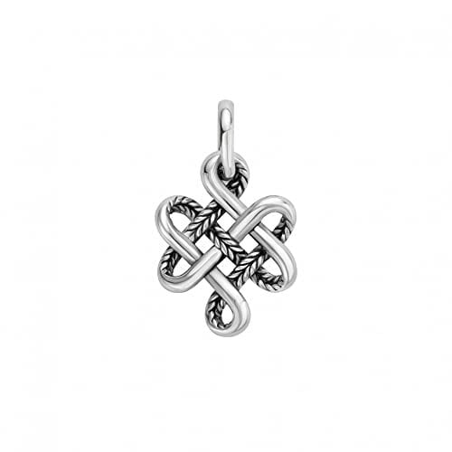 Buddha To Buddha Endless Knot XS silber Anhänger