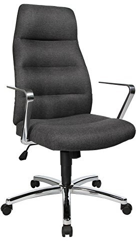 Topstar NC79RDC2 Chefsessel Chairman, 63 x 64 x 124, stoff anthrazit