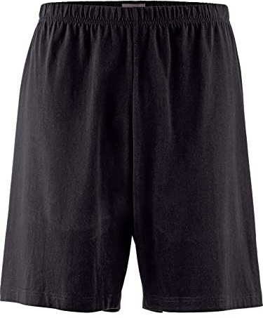 Jan Vanderstorm Herren Kurze Schlafhose Malvik | Pyjama Shorty | Gummizug | reine Baumwolle | große Größen L-7XL