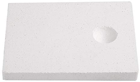 Betued Deflector térmico de ladrillo refractario, ladrillo refractario aislante de la herramienta de fabricación de joyas para la fusión de la joyería termal de la soldadura