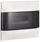 Bticino E315P8 centralino incasso 8 moduli linea habita bianco fume