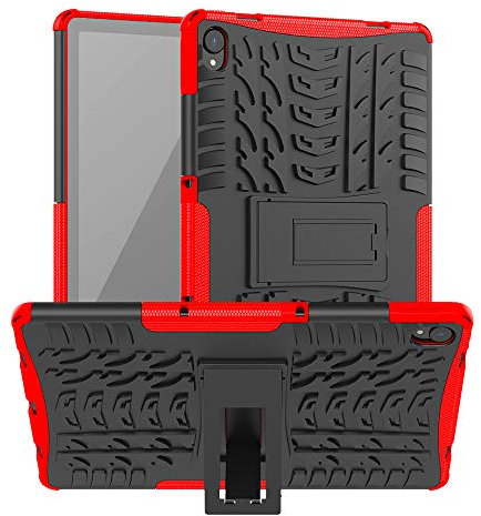 XITODA Case for Lenovo Tab P11 / P11 Plus,Hybrid PC + TPU Protective Case with Stand Protection Cover for Lenovo Tab P11 Plus/Tab P11 (TB-J616/J606) 11-inch Tablet,Red