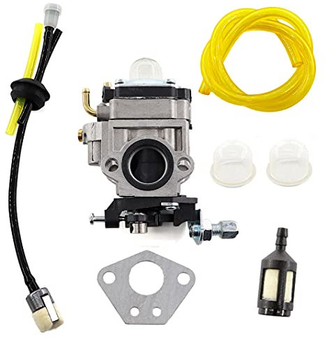 MCHNIC Vergaser mit Benzinschlauch Benzinfilter Satz für Fuxtec FX-PS152, FX-MS152, FX-MT152, MFS520, FX-FSR152 Motorsense Multiool 2in1 4in1 3PS 52ccm