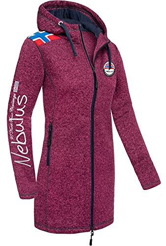 Nebulus Fleecemantel NORSKINI Damen (Model: P5942 - Damen, fuchsia; Größe: S/36)