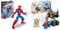 LEGO 76226 Marvel Spider-Man Figur, voll bewegliches Action-Spielzeug, sammelbares Superhelden Set & 10782 Marvel Spidey und Seine Super-Freunde Hulks und Rhinos Monster Truck-Duell, ab 4 Jahren