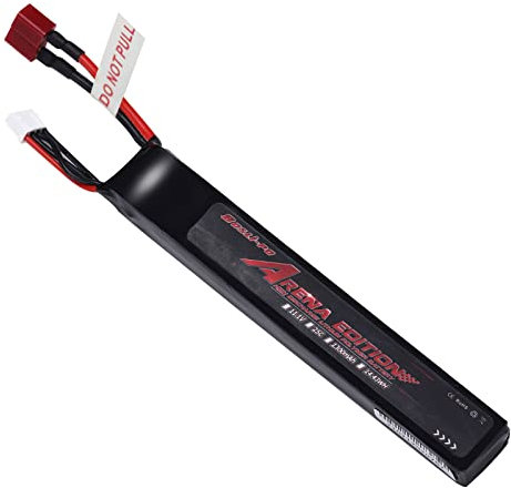 Airsoft Akku Lipo Akku Stick 3S 11.1V 1300mAh 25C für Gewehr Luftgewehr mit T Plug Stecker Connettore