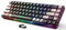 GEODMAER - Teclado inalámbrico para juegos, 65% recargable, teclado retroiluminado para juegos, 68 teclas ultracompacto anti-fantasma sin conflictos, teclado inalámbrico para PC, portátil, Windows